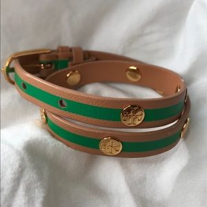 Tory Burch double wrap bracelet
